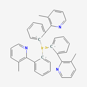 molecular formula C36H30IrN3 B13785146 Iridium(3+);3-methyl-2-phenylpyridine 