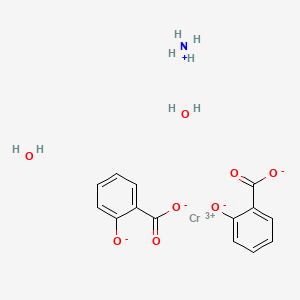 molecular formula C14H16CrNO8 B13785210 Chromesalam CAS No. 68214-26-6