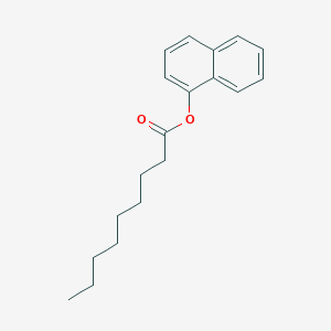 molecular formula C19H24O2 B13785231 Naphthalen-1-YL nonanoate CAS No. 28749-26-0