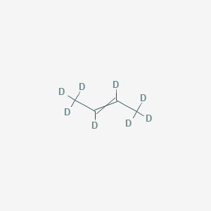 molecular formula C4H8 B13785275 2-Butene-d8 