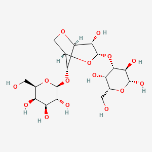 molecular formula C18H30O15 B13785353 Agarotriose 