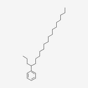 molecular formula C26H46 B13785355 4-Phenyleicosane CAS No. 2400-03-5