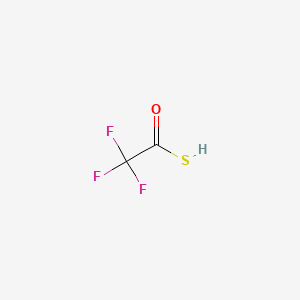 molecular formula C2HF3OS B13785382 Trifluorothiolacetic acid CAS No. 2925-25-9