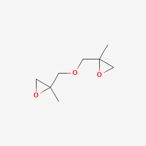 molecular formula C8H14O3 B13785635 Bis(2,3-epoxy-2-methylpropyl) ether CAS No. 7487-28-7