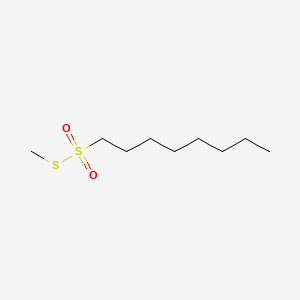 molecular formula C9H20O2S2 B13785702 S-Methyl octanethiosulfonate CAS No. 7559-46-8
