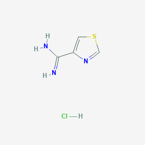 1,3-Thiazole-4-carboximidamide hydrochloride