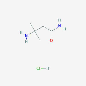 3-Amino-3-methylbutanamide hydrochloride