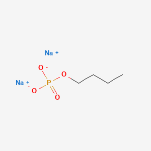 molecular formula C4H9Na2O4P B13785839 Disodium butyl phosphate CAS No. 64114-42-7
