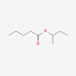 molecular formula C9H18O2 B13785847 butan-2-yl pentanoate CAS No. 23361-74-2