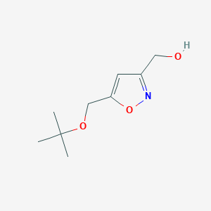 {5-[(Tert-butoxy)methyl]-1,2-oxazol-3-yl}methanol