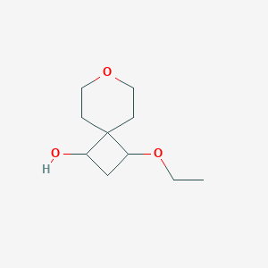 3-Ethoxy-7-oxaspiro[3.5]nonan-1-ol