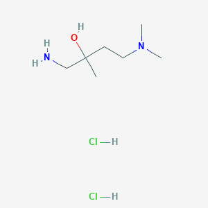 1-Amino-4-(dimethylamino)-2-methylbutan-2-ol dihydrochloride