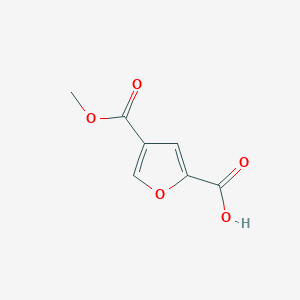 4-(Methoxycarbonyl)furan-2-carboxylic acid