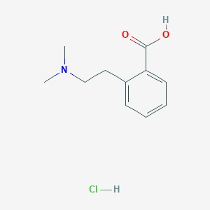 2-[2-(Dimethylamino)ethyl]benzoic acid hydrochloride