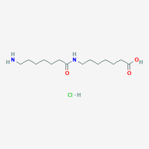7-(7-Aminoheptanamido)heptanoic acid hydrochloride