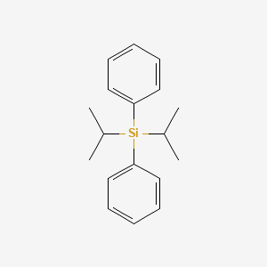 molecular formula C18H24Si B13786417 Diisopropyldiphenylsilane 