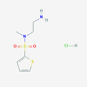 N-(2-aminoethyl)-N-methylthiophene-2-sulfonamide hydrochloride