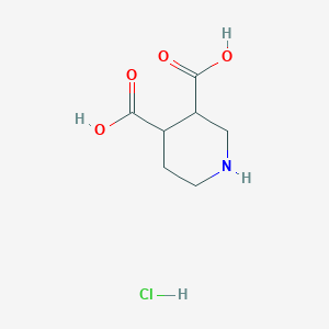 Piperidine-3,4-dicarboxylic acid hydrochloride