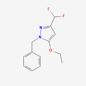 1-benzyl-3-(difluoromethyl)-5-ethoxy-1H-pyrazole