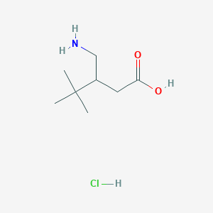 3-(Aminomethyl)-4,4-dimethylpentanoic acid hydrochloride