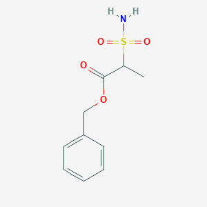 Benzyl 2-sulfamoylpropanoate