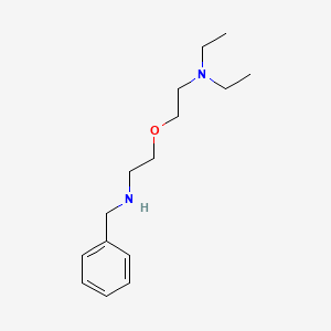 molecular formula C15H26N2O B1378753 Benzyl({2-[2-(diethylamino)ethoxy]ethyl})amine CAS No. 1461705-22-5