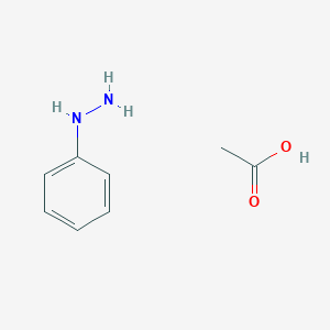 molecular formula C8H12N2O2 B13787636 essigsaurem Phenylhydrazin 
