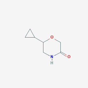 6-Cyclopropylmorpholin-3-one