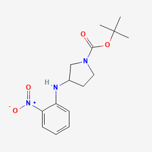 Tert-butyl 3-[(2-nitrophenyl)amino]pyrrolidine-1-carboxylate