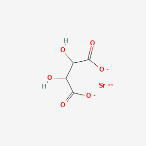 molecular formula C4H4O6Sr B13787881 Strontium;2,3-dihydroxybutanedioate 