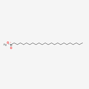 molecular formula C24H47AgO2 B13787985 Silver(1+) tetracosanoate CAS No. 66502-42-9