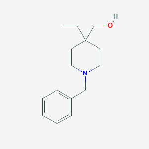 molecular formula C15H23NO B1378820 (1-苄基-4-乙基哌啶-4-基)甲醇 CAS No. 1461707-95-8