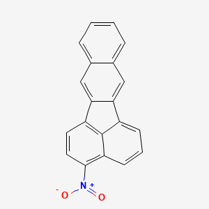 molecular formula C20H11NO2 B13788261 3-Nitrobenzo(k)fluoranthene CAS No. 81316-80-5