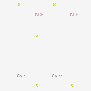 molecular formula Bi2Co2S5 B13788427 Bismuth cobalt sulfide 