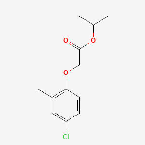 molecular formula C12H15ClO3 B13788479 MCPA-isopropyl CAS No. 2698-40-0