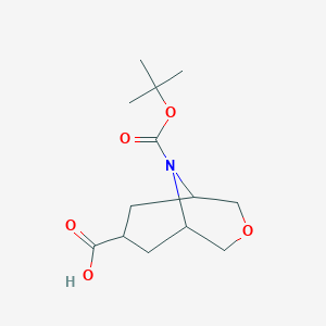 9-(tert-Butoxycarbonyl)-3-oxa-9-azabicyclo[3.3.1]nonane-7-carboxylic acid