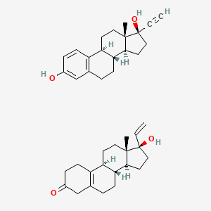 molecular formula C40H52O4 B13788687 Vestalin CAS No. 8064-75-3
