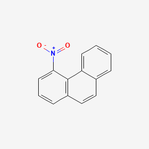 molecular formula C14H9NO2 B13788698 Phenanthrene, 4-nitro- CAS No. 82064-15-1