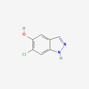 6-Chloro-5-hydroxy-1H-indazole