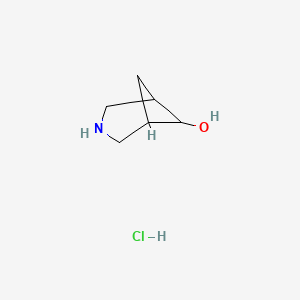 3-Azabicyclo[3.1.1]heptan-6-ol hydrochloride
