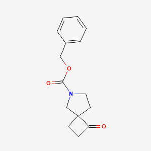 Benzyl 1-oxo-6-azaspiro[3.4]octane-6-carboxylate