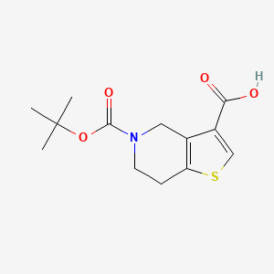 5-(Tert-butoxycarbonyl)-4,5,6,7-tetrahydrothieno[3,2-c]pyridine-3-carboxylic acid