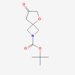 Tert-butyl 7-oxo-5-oxa-2-azaspiro[3.4]octane-2-carboxylate