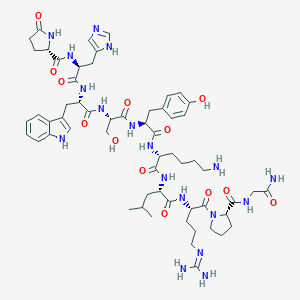 molecular formula C59H84N18O13 B137889 (D-Lys6)-LH-RH CAS No. 130751-49-4