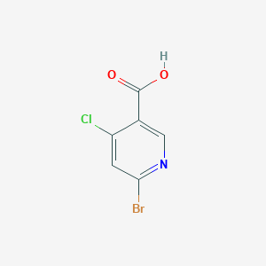 molecular formula C6H3BrClNO2 B1378894 6-Bromo-4-chloronicotinic acid CAS No. 1060808-92-5