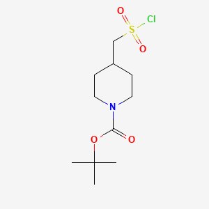 Tert-butyl 4-(chlorosulfonylmethyl)piperidine-1-carboxylate