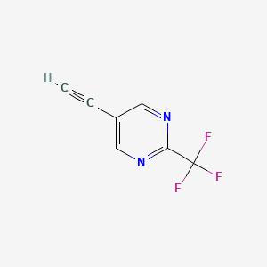 5-Ethynyl-2-(trifluoromethyl)pyrimidine