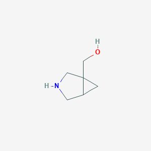 molecular formula C6H11NO B1378901 3-Azabicyclo[3.1.0]hexan-1-ylmethanol CAS No. 1363382-47-1