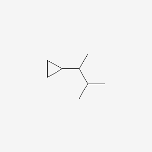 molecular formula C8H16 B13789103 (1,2-Dimethylpropyl)cyclopropane CAS No. 6976-27-8