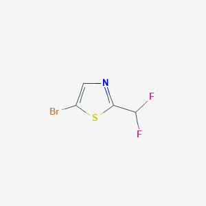 5-Bromo-2-(difluoromethyl)thiazole